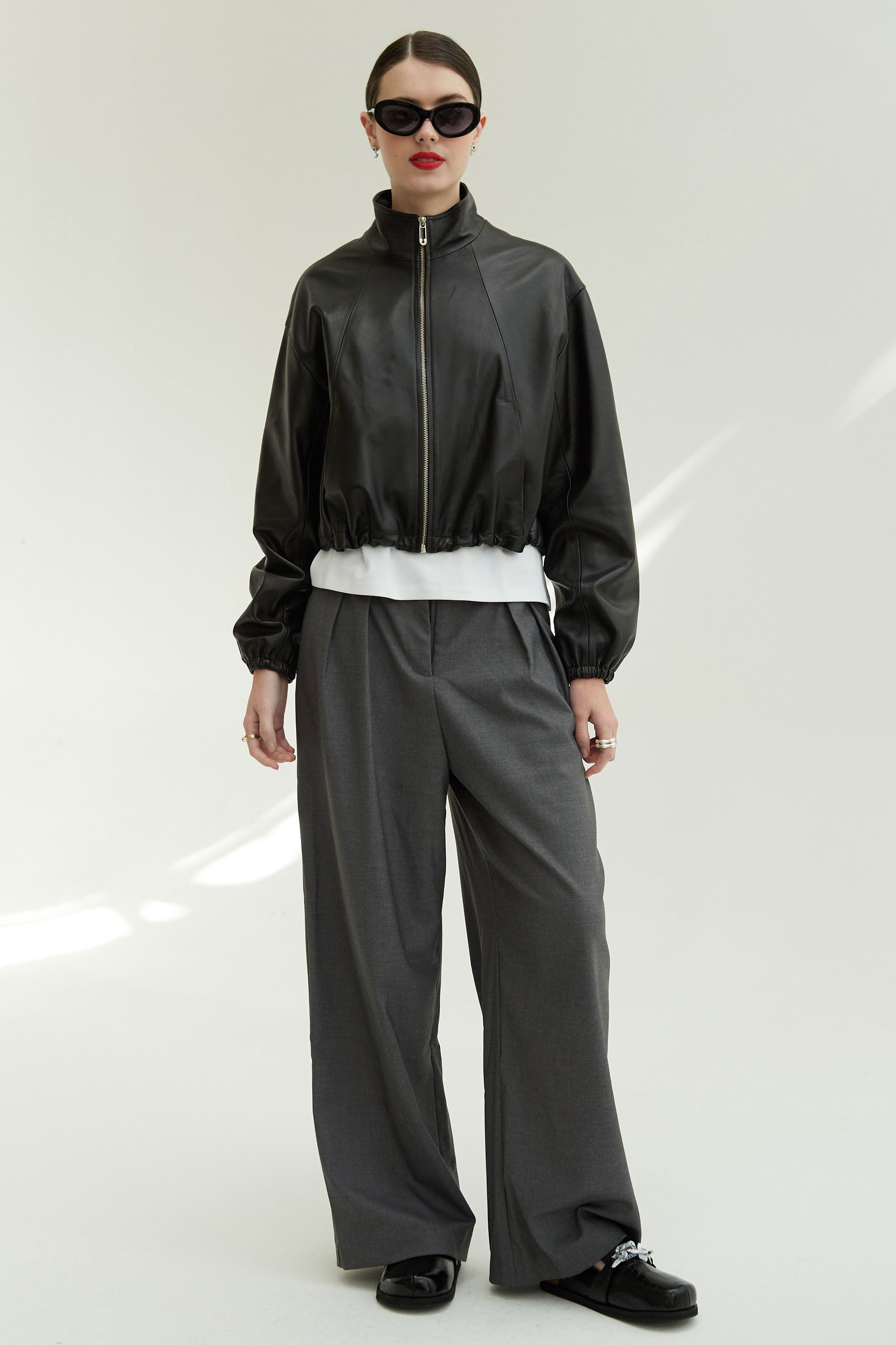 CAMPERA DE CUERO LIPA // OVINO ITALIANO
