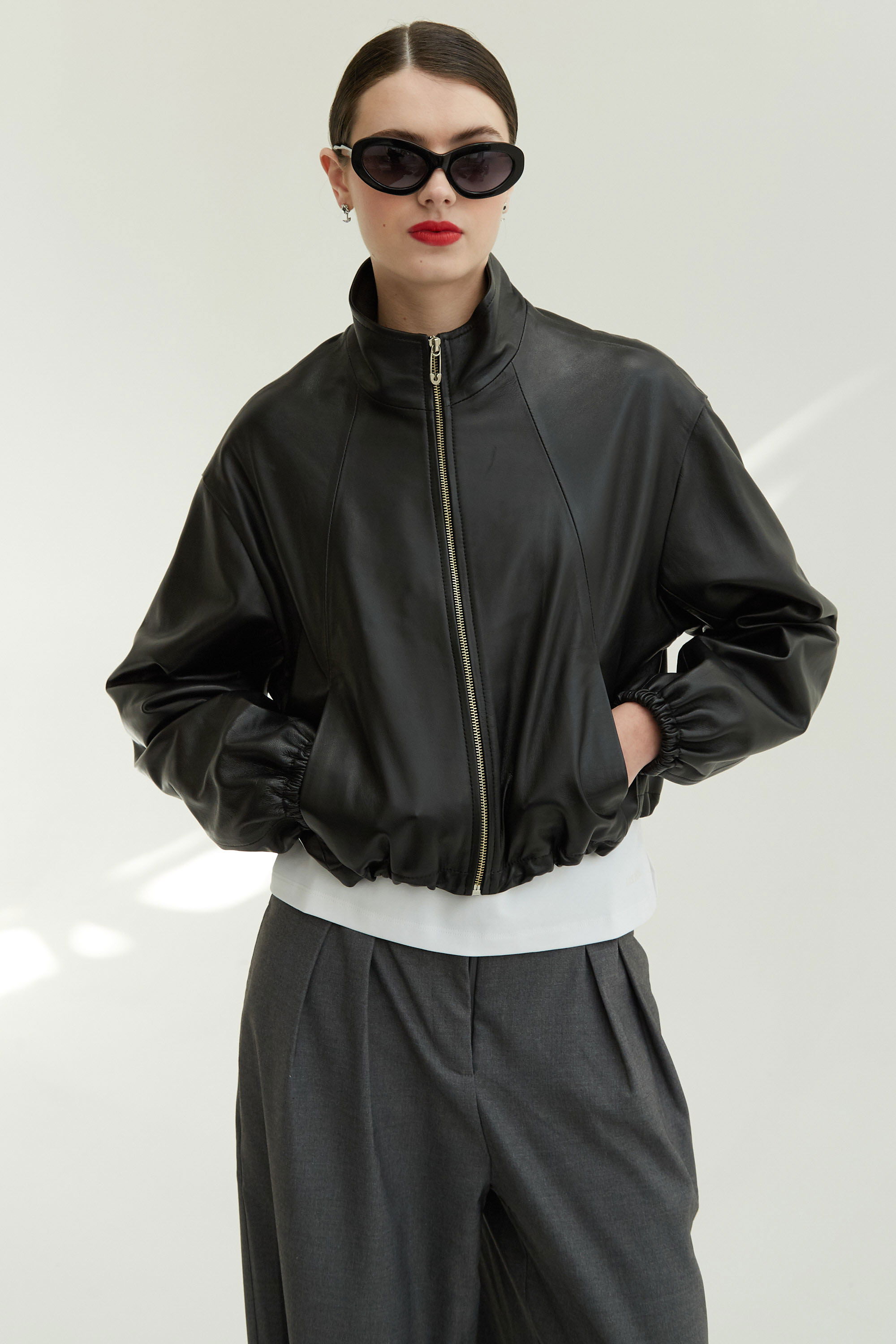 CAMPERA DE CUERO LIPA // OVINO ITALIANO
