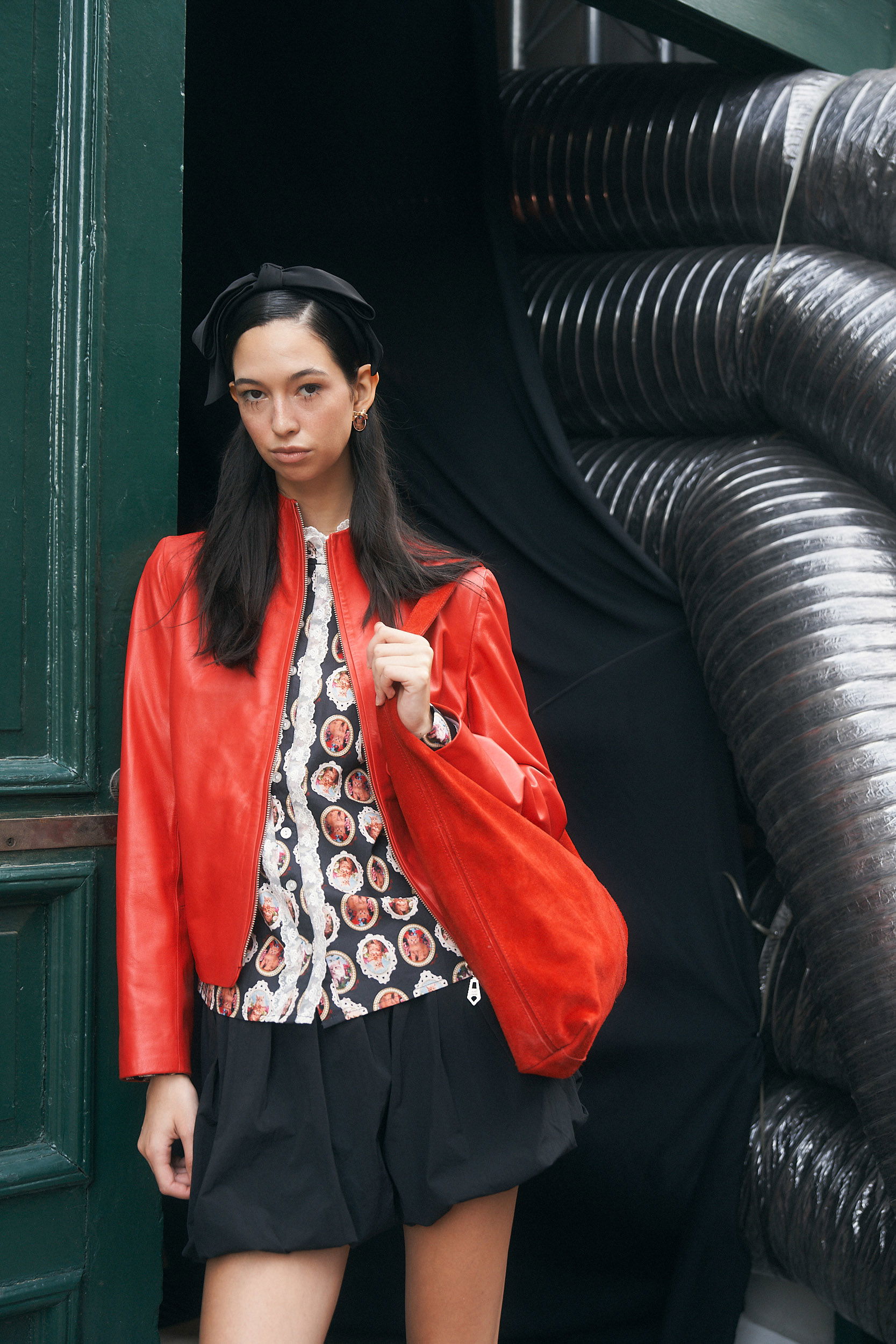 CAMPERA DE CUERO LISA // OVINO