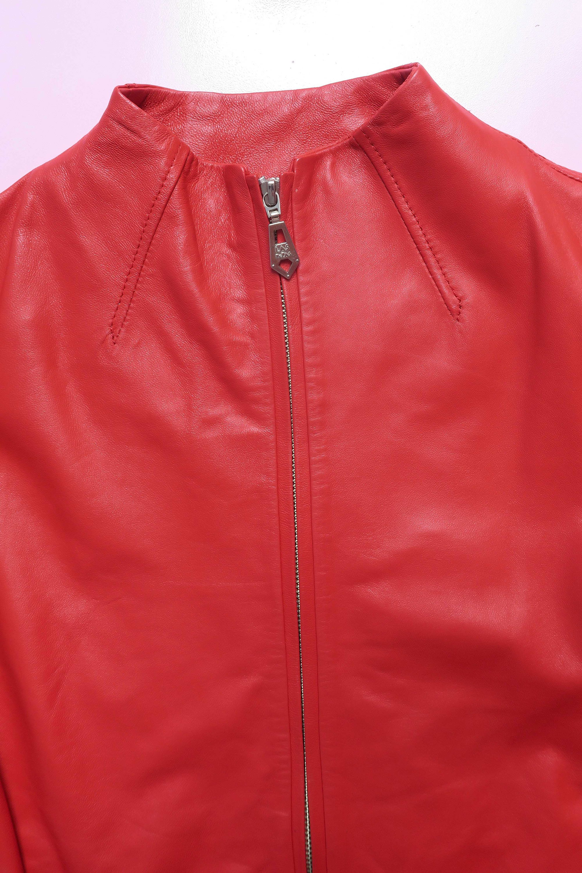 CAMPERA DE CUERO LISA // OVINO