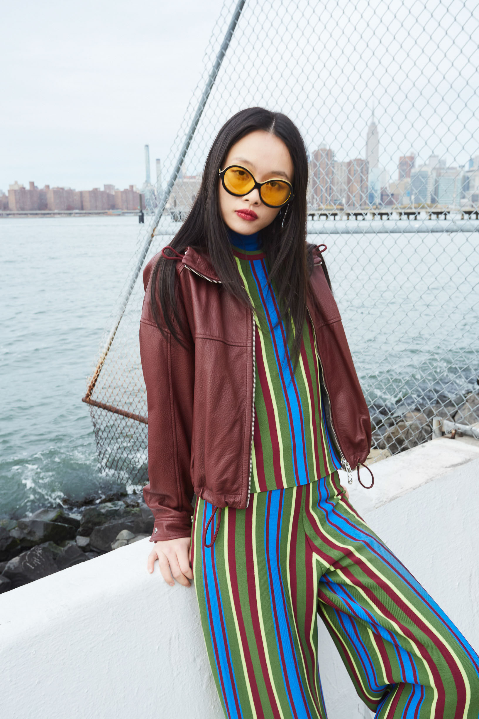 CAMPERA DE CUERO ROBBIE