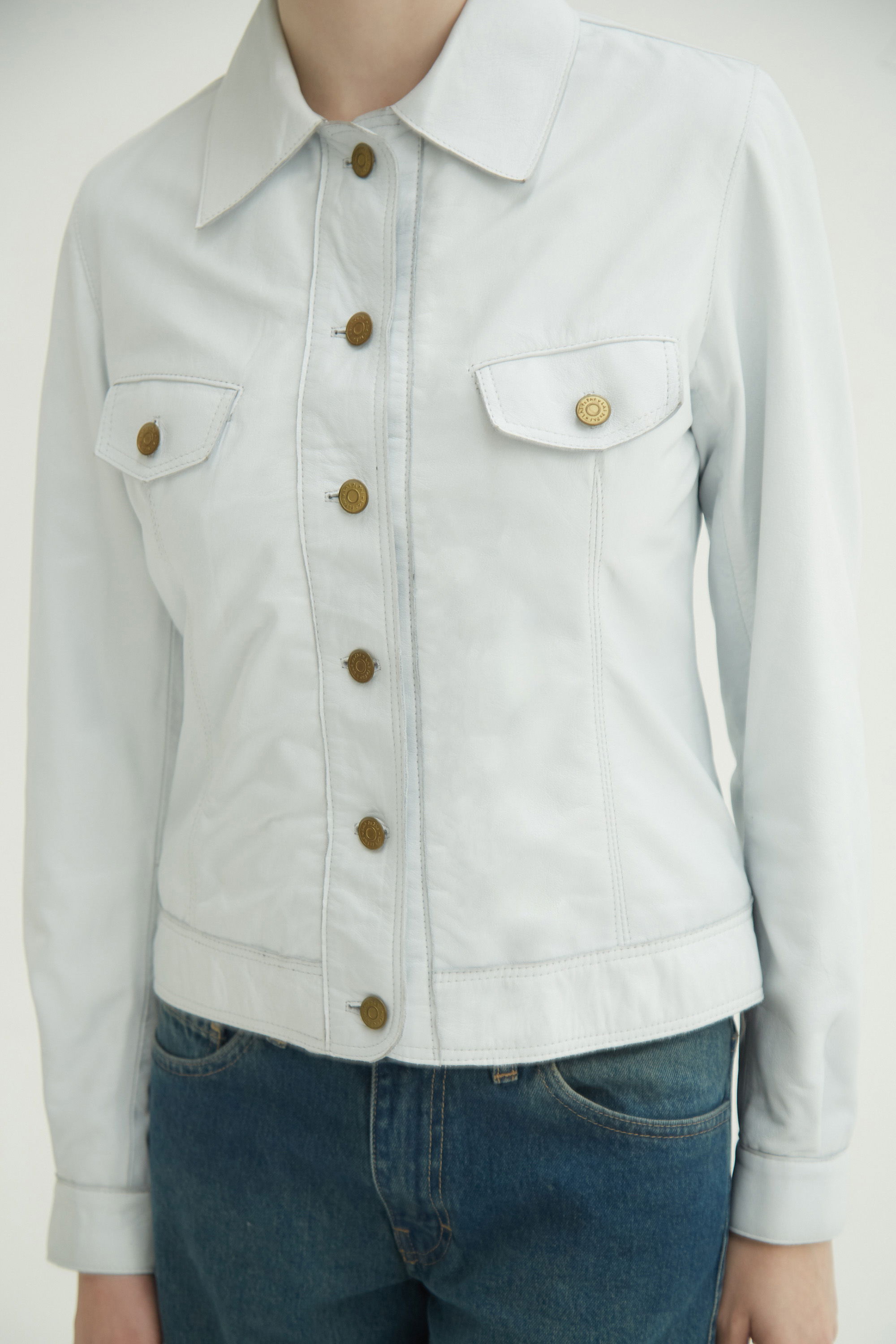 CAMPERA DE CUERO SARA//OVINO ITALIANO