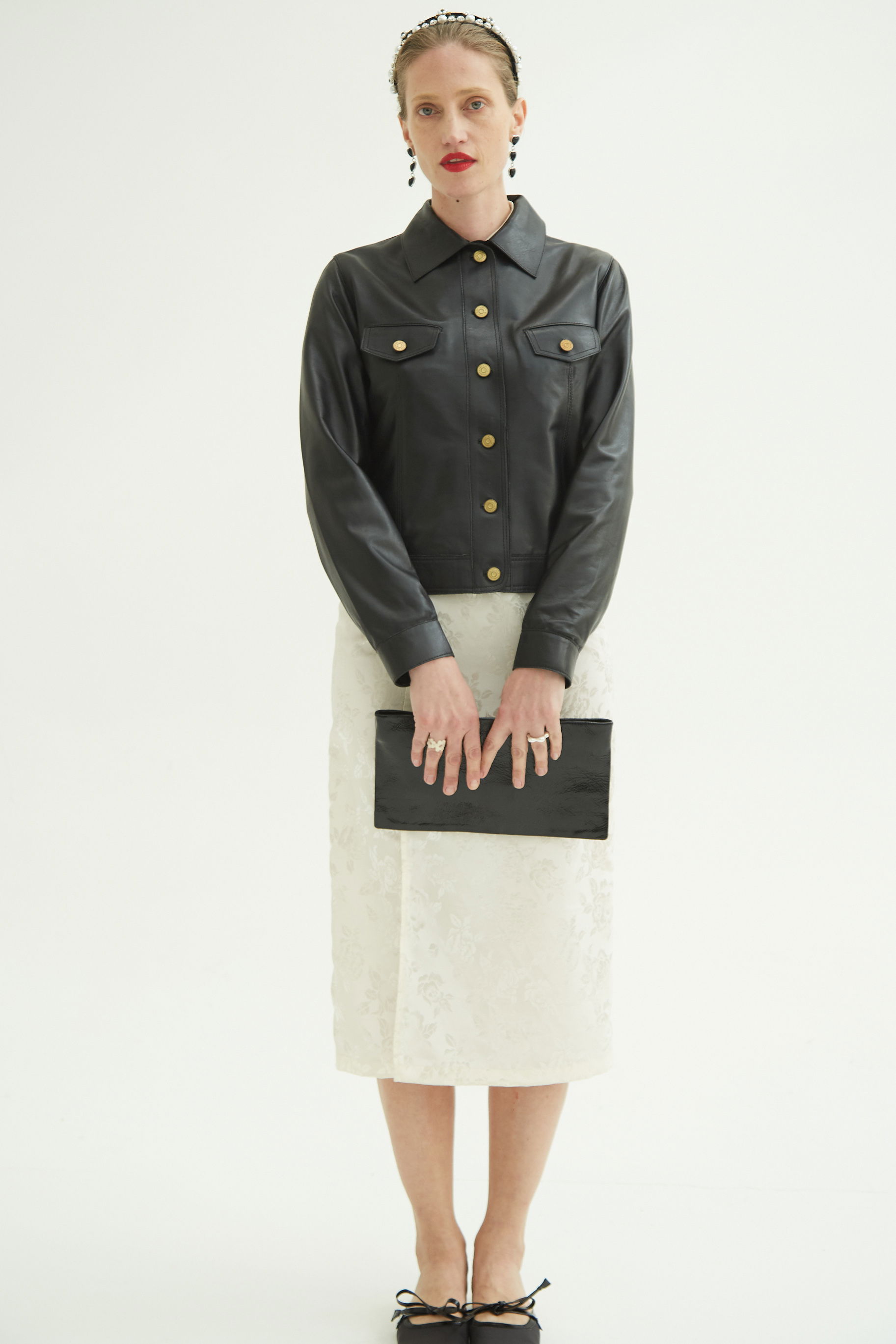 CAMPERA DE CUERO SARA//OVINO ITALIANO