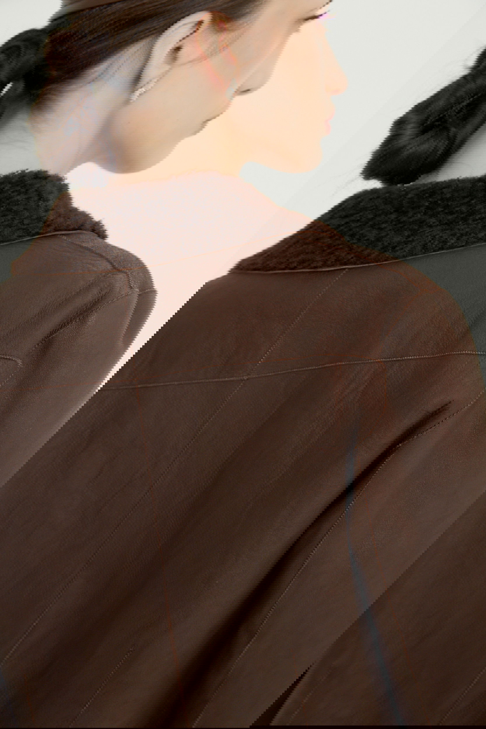 CAMPERA DE CUERO SARA NAPALAN 