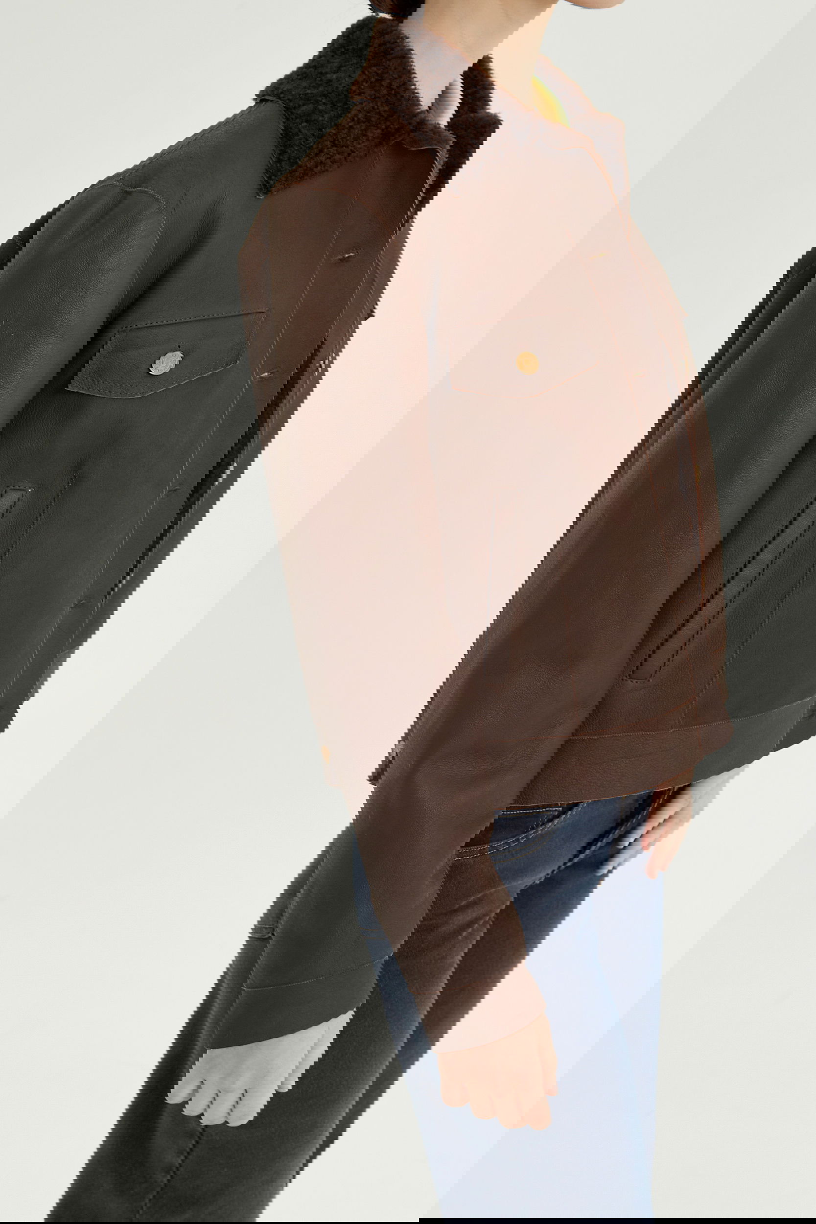 CAMPERA DE CUERO SARA NAPALAN 