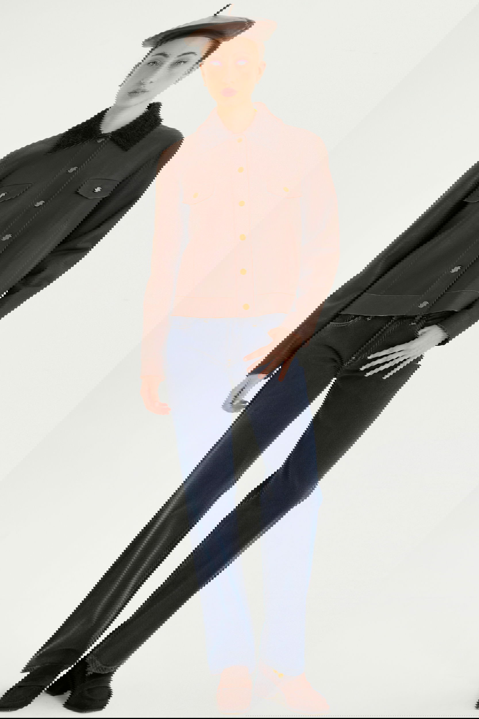 CAMPERA DE CUERO SARA NAPALAN 