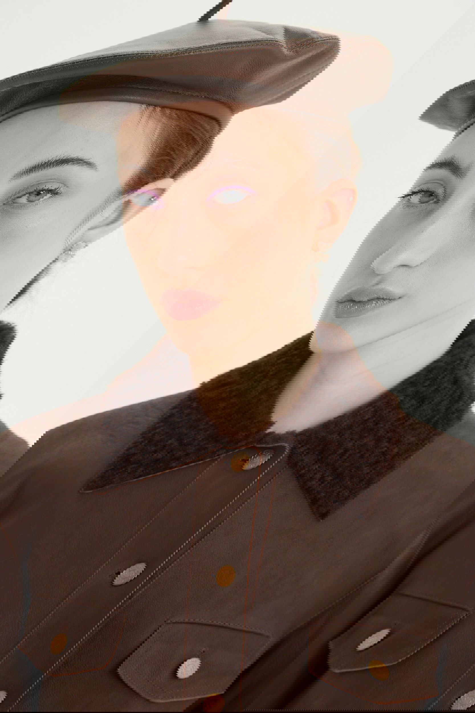 CAMPERA DE CUERO SARA NAPALAN 