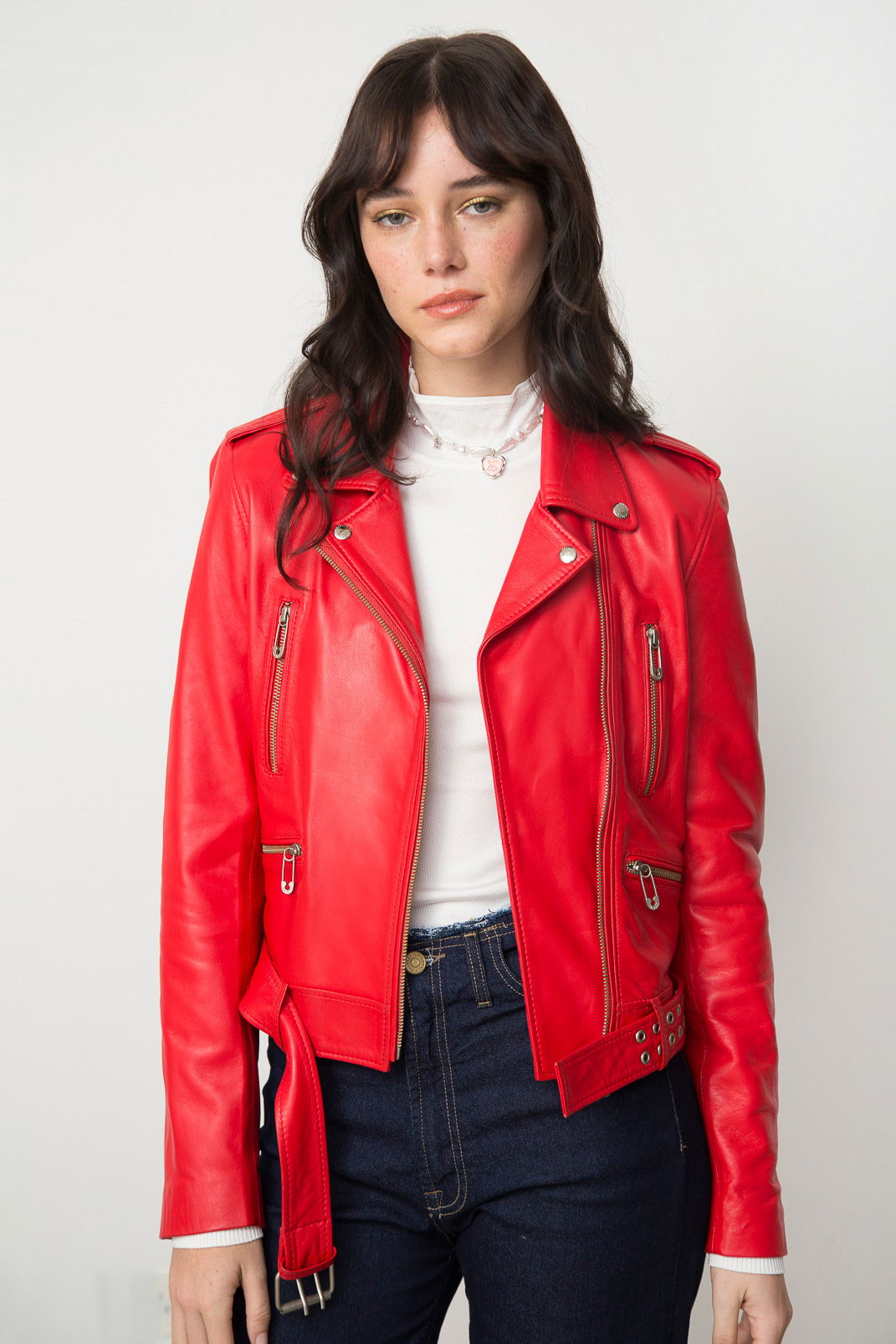CAMPERA DE CUERO SOPHIE // OVINO ITALIANO