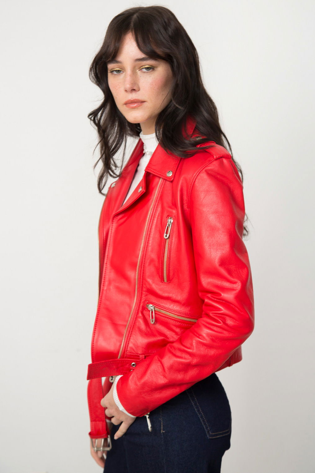 CAMPERA DE CUERO SOPHIE // OVINO ITALIANO