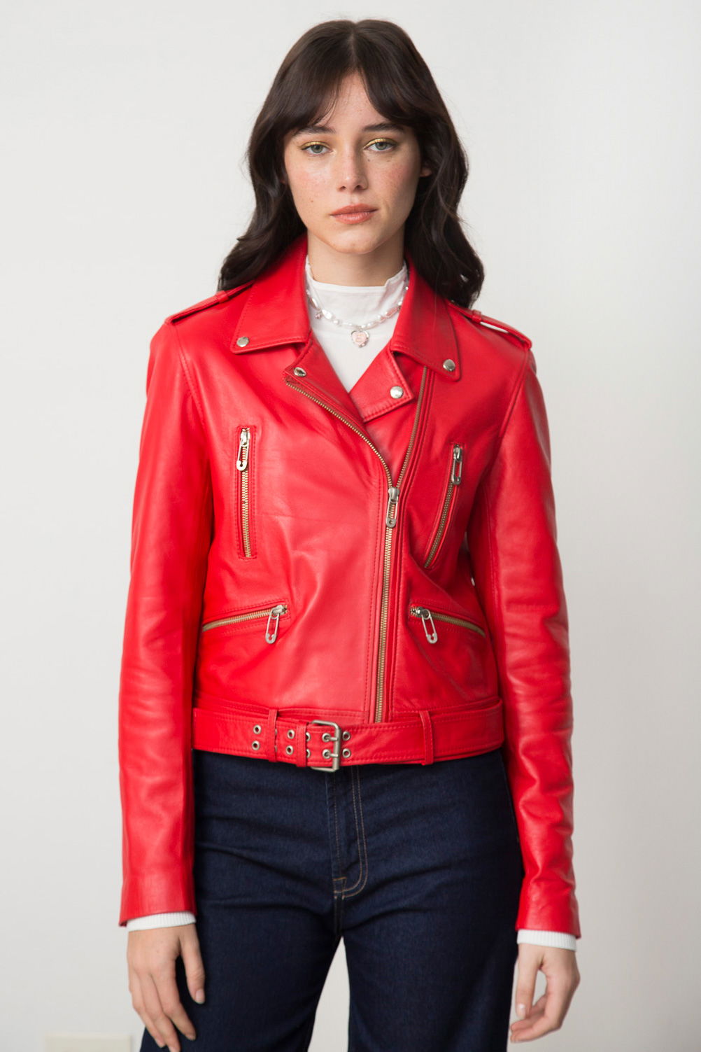 CAMPERA DE CUERO SOPHIE // OVINO ITALIANO