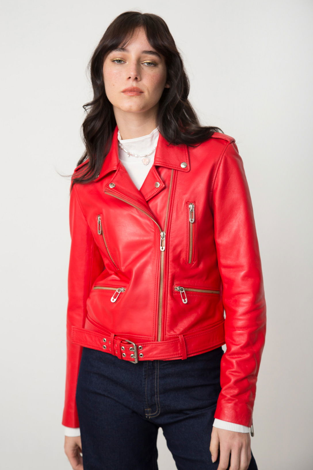 CAMPERA DE CUERO SOPHIE // OVINO ITALIANO