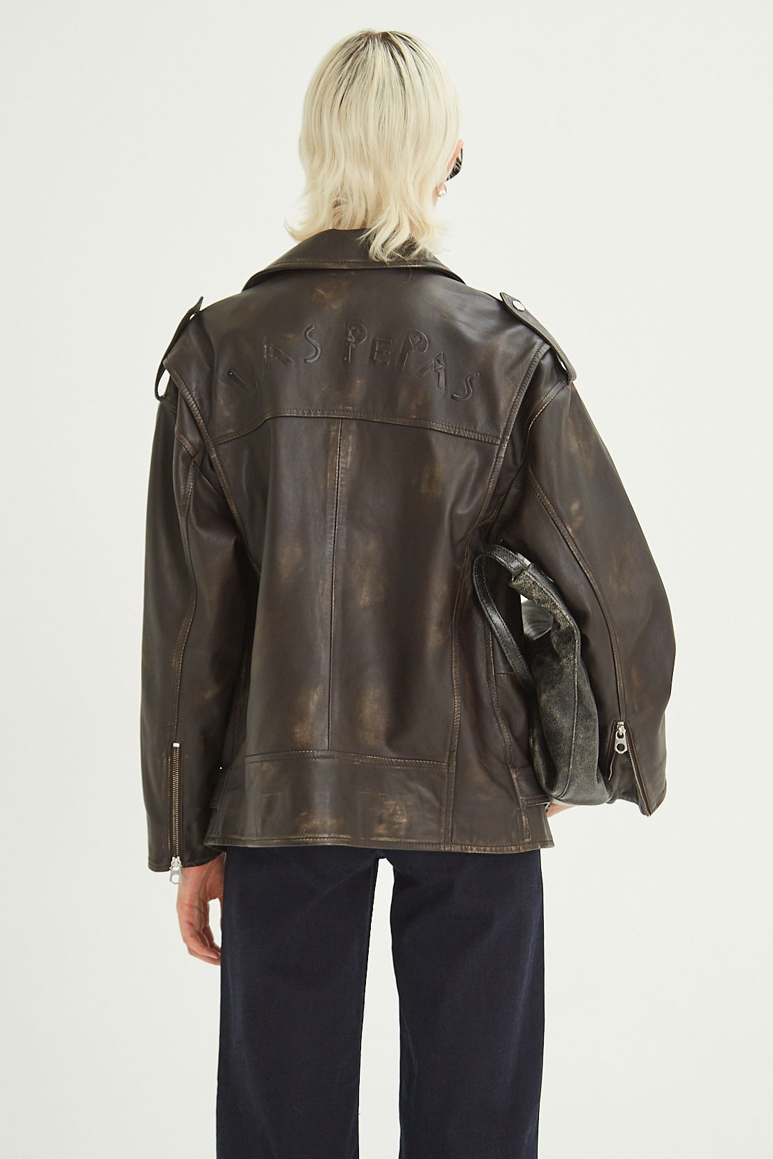 CAMPERA DE CUERO STEWART