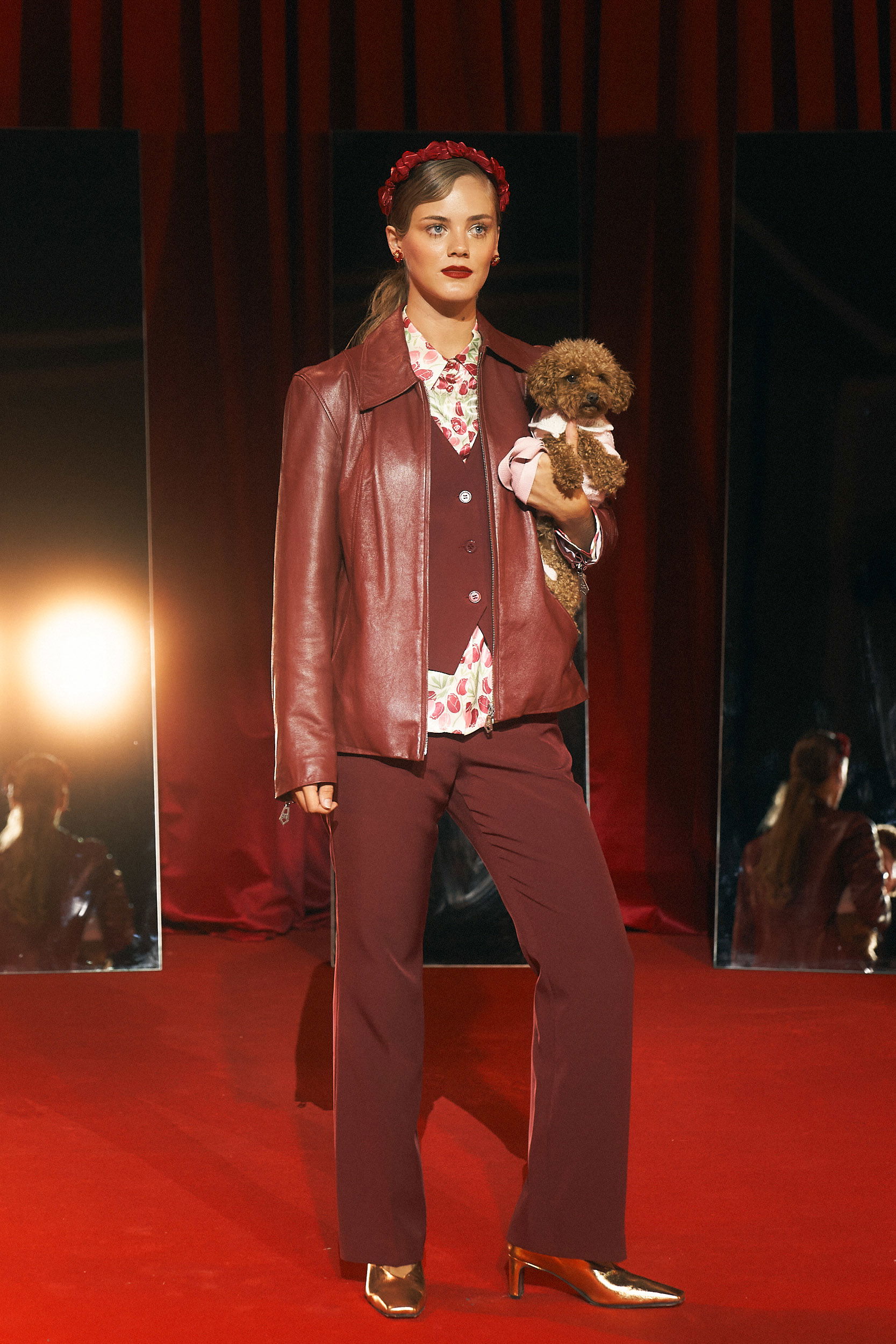 CAMPERA DE CUERO TRINY // OVINO ITALIANO