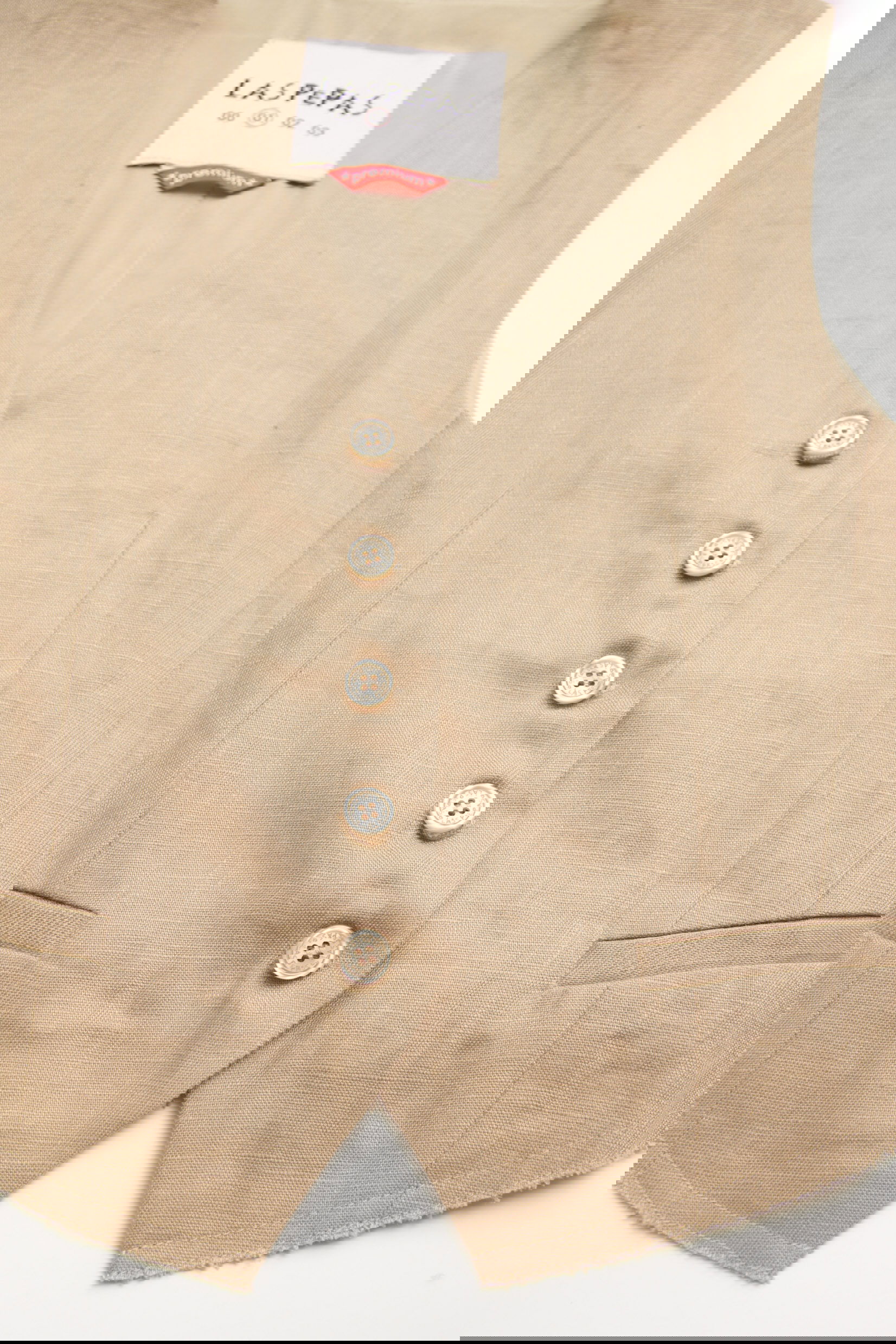 CHALECO DE LINO OLYMPIA