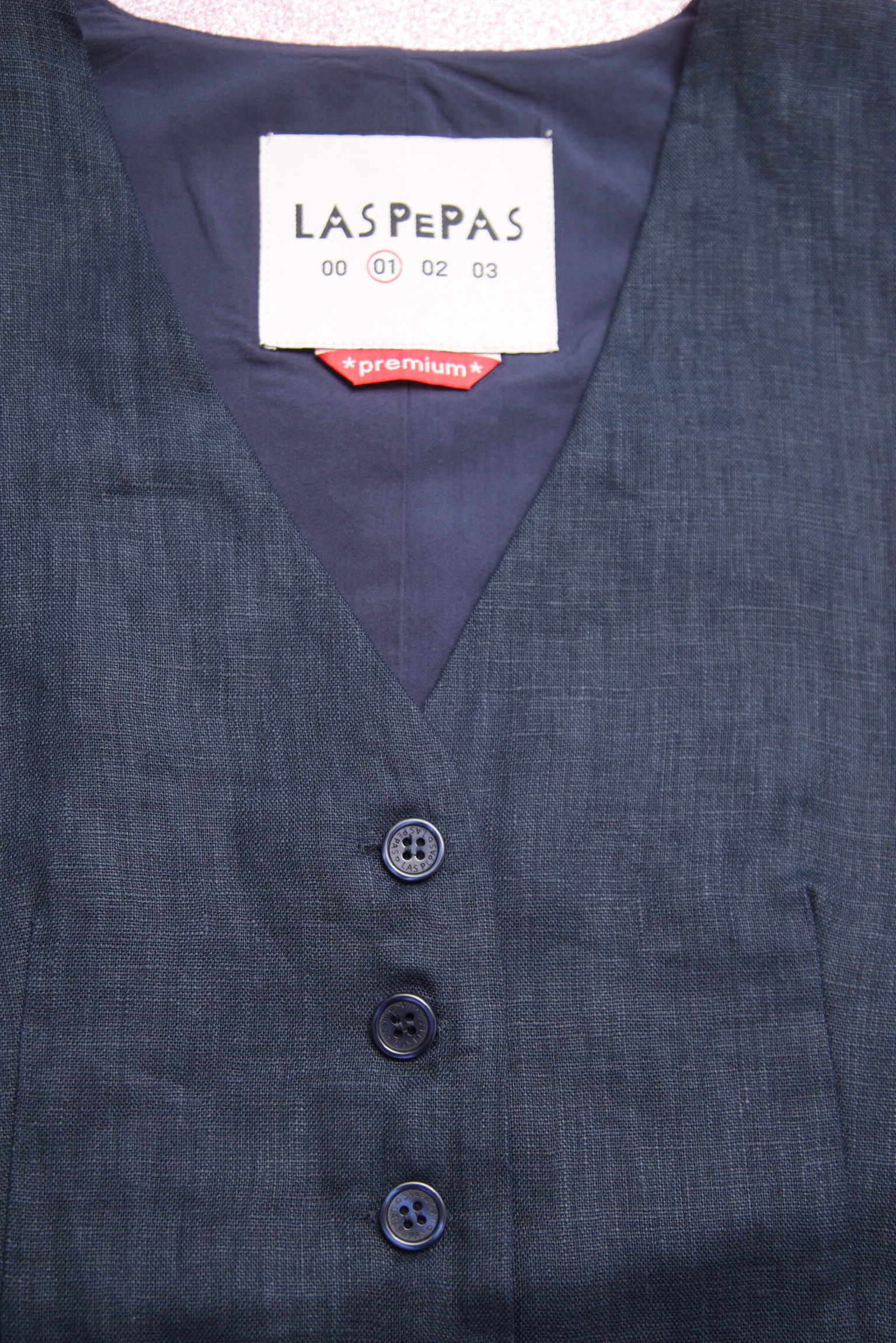 CHALECO DE LINO OLYMPIA