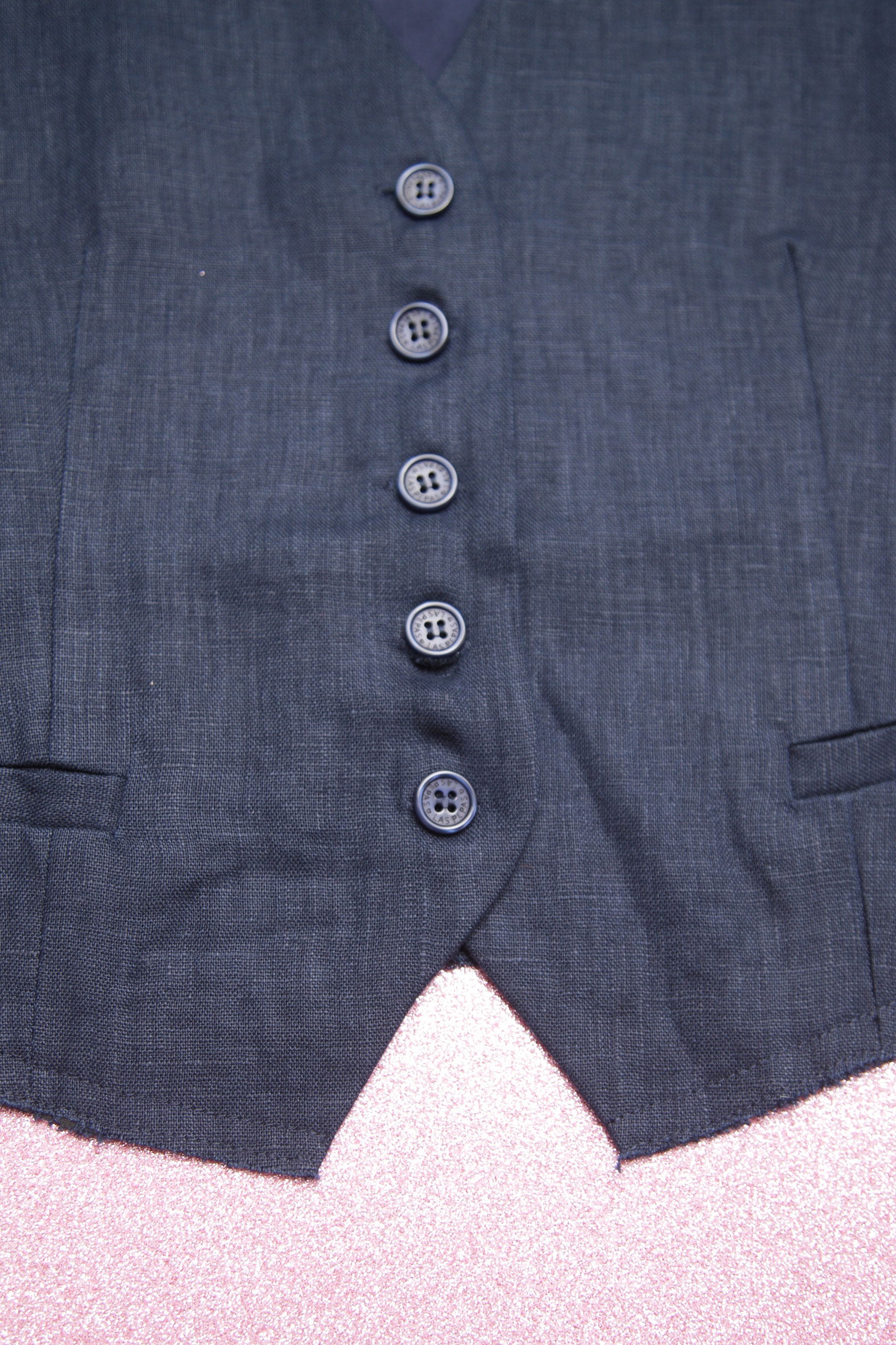 CHALECO DE LINO OLYMPIA