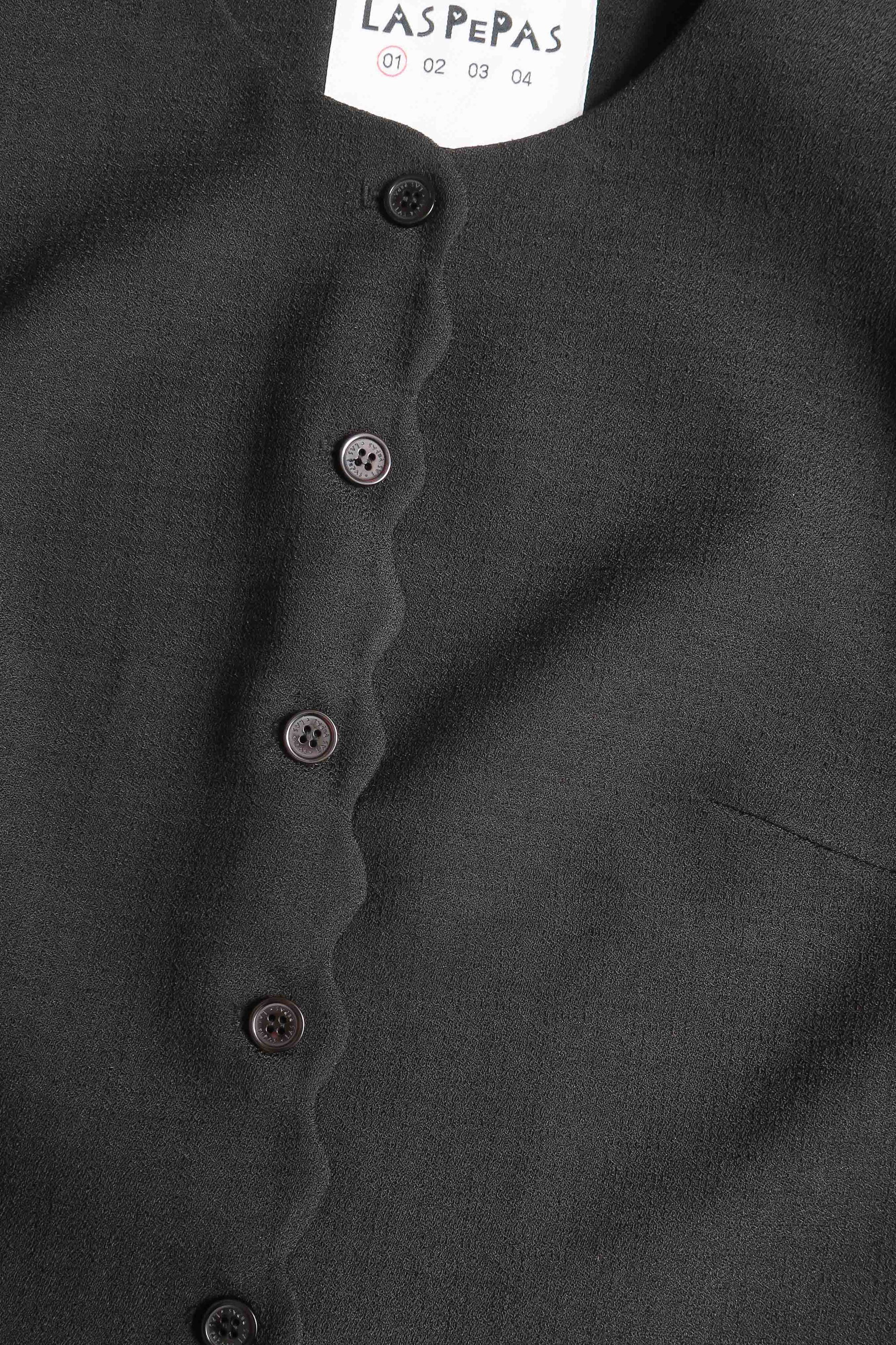 CHALECO SASTRERO SCALLOP