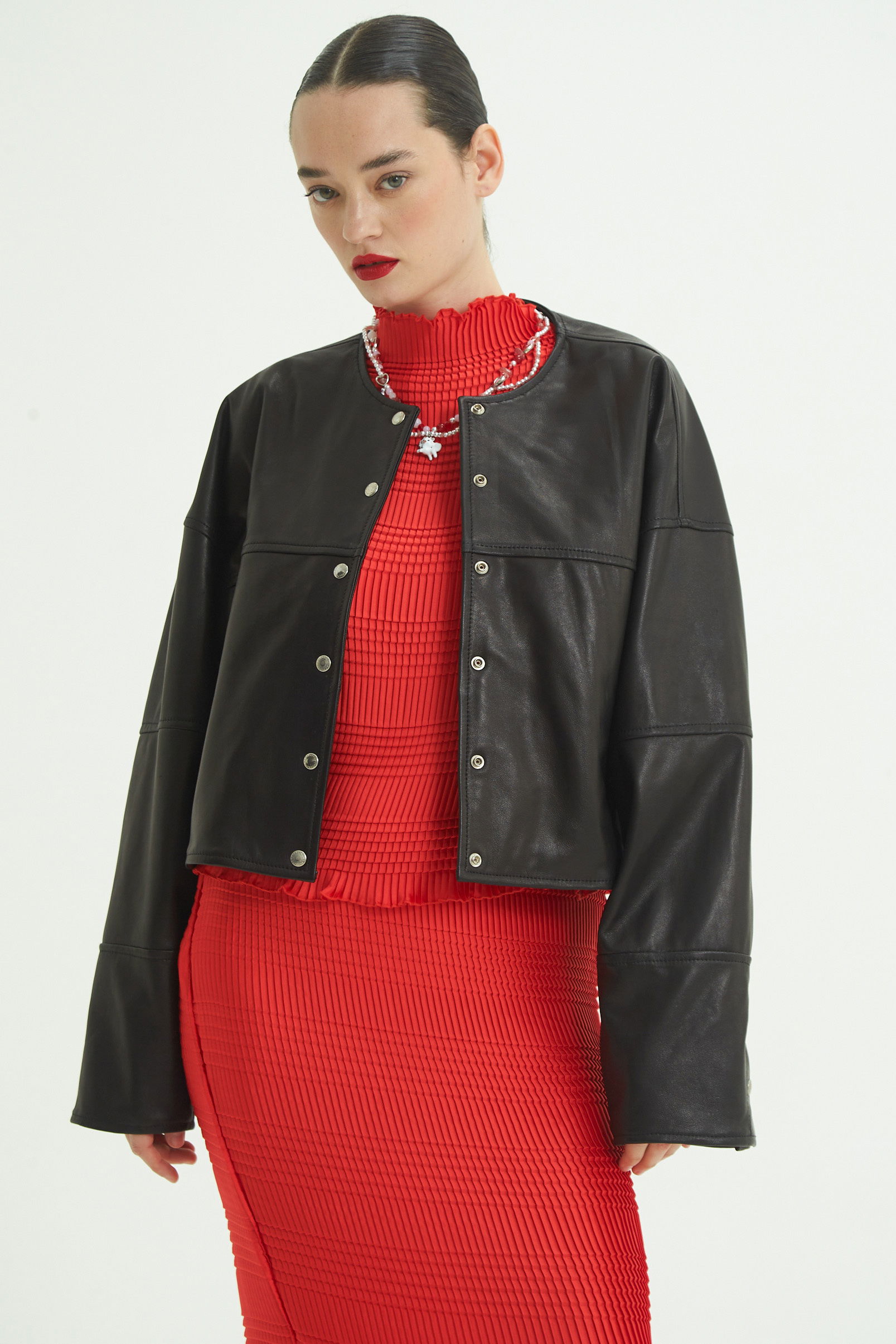 CAMPERA DE CUERO MIKO // OVINO