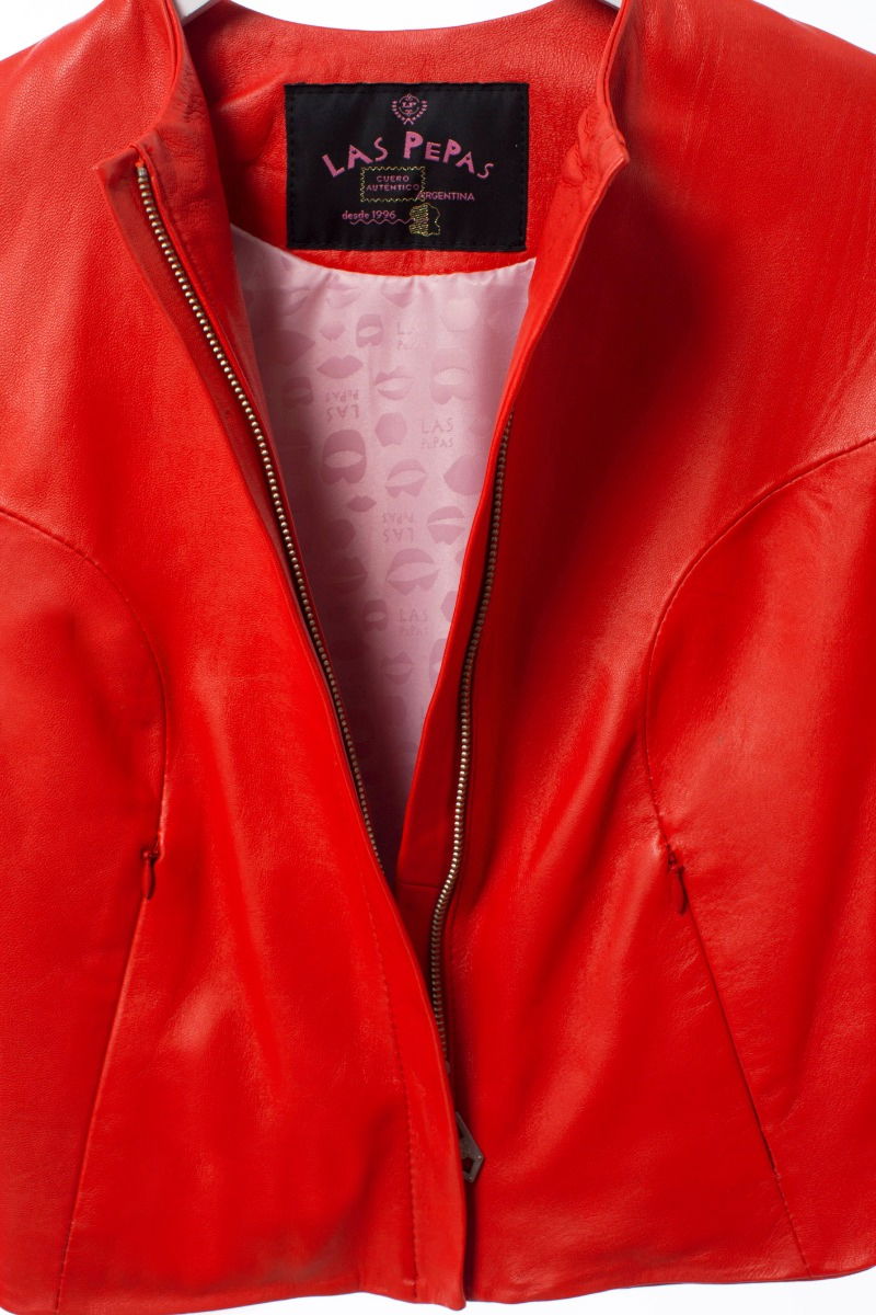 CAMPERA DE CUERO MARION // OVINO ITALIANO