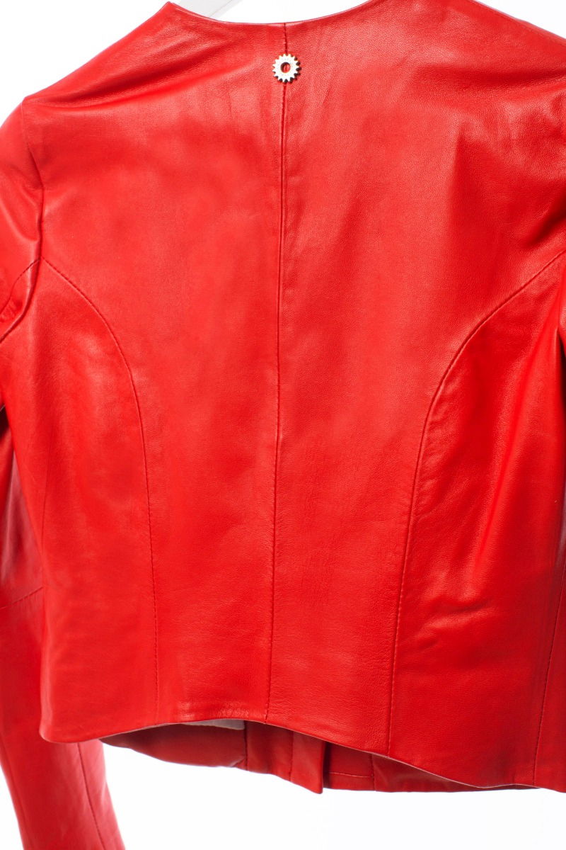 CAMPERA DE CUERO MARION // OVINO ITALIANO