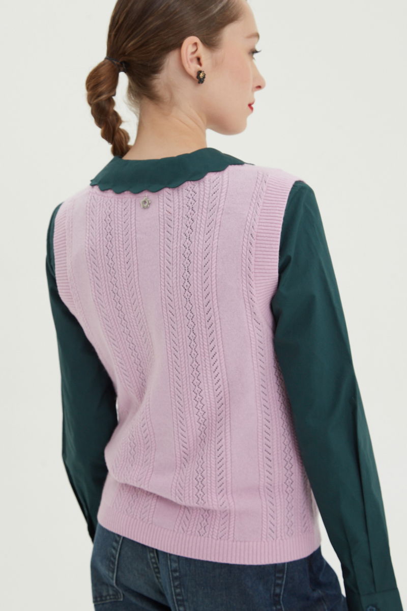 CHALECO TEJIDO BURTON 