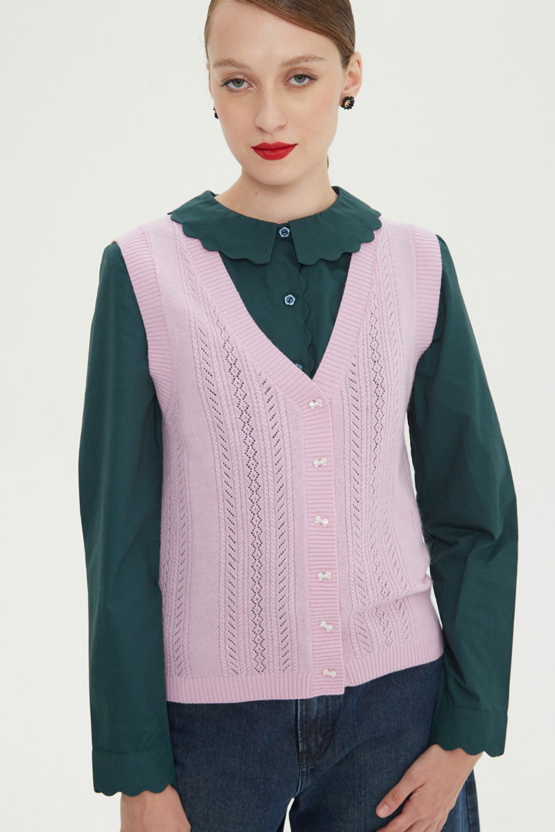 CHALECO TEJIDO BURTON 