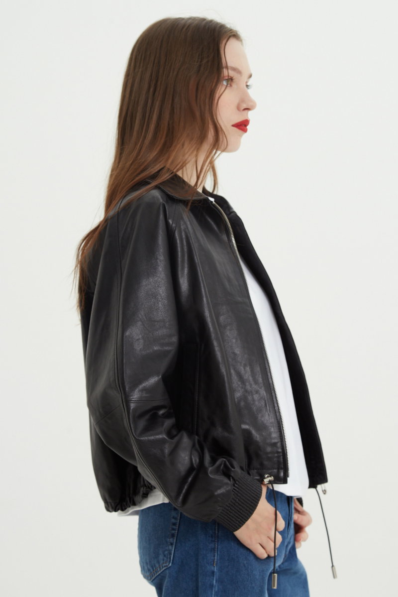 CAMPERA DE CUERO HEDY // OVINO