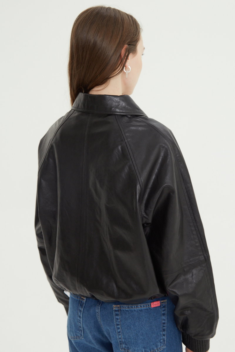 CAMPERA DE CUERO HEDY // OVINO