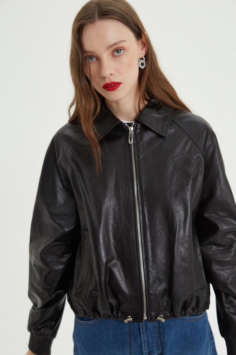 CAMPERA DE CUERO HEDY // OVINO