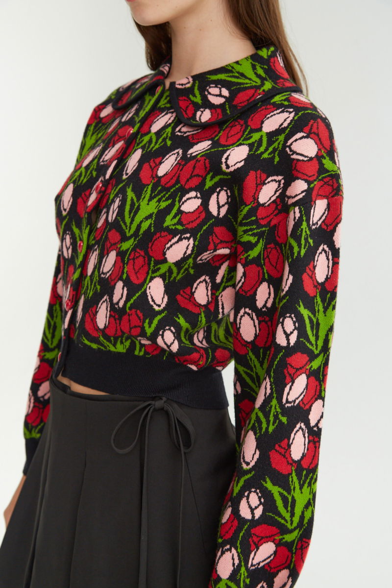 CARDIGAN TEJIDO ODETTE TULIP 