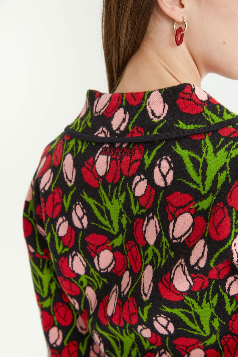 CARDIGAN TEJIDO ODETTE TULIP 