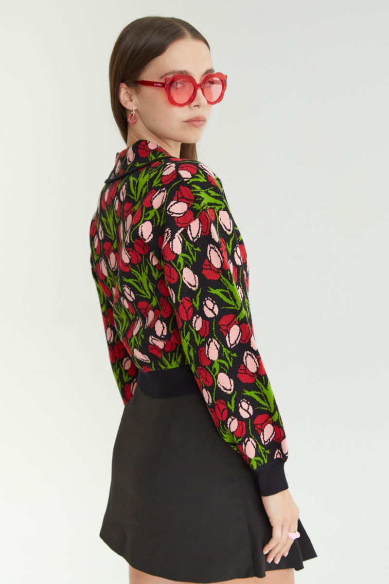 CARDIGAN TEJIDO ODETTE TULIP 