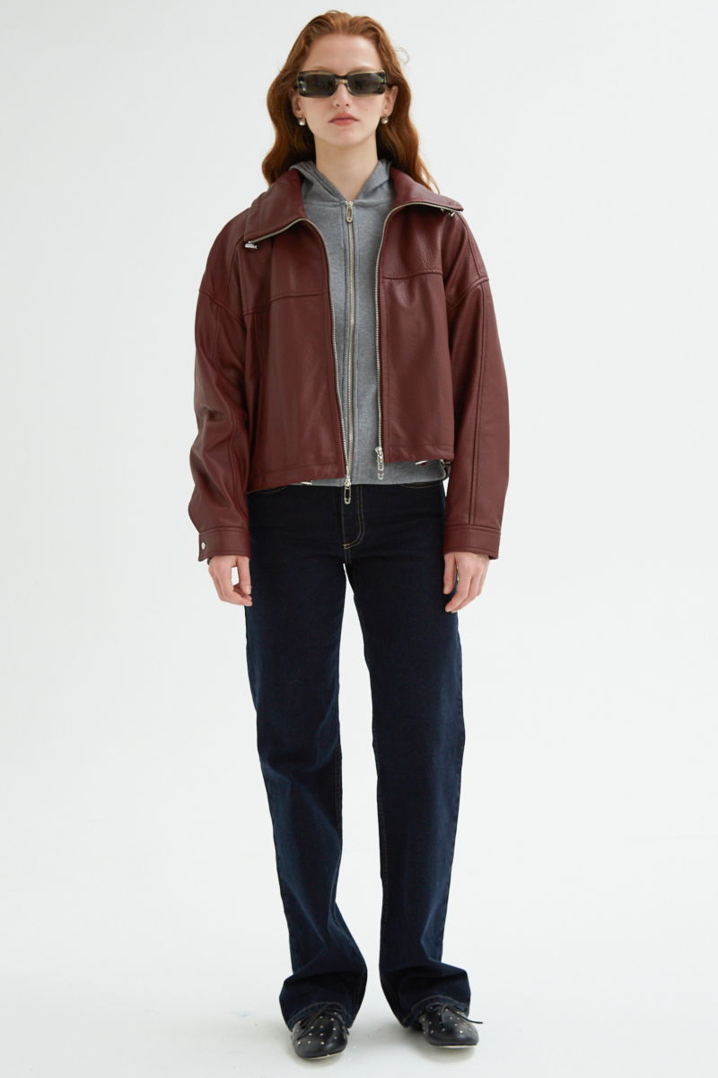 CAMPERA DE CUERO ROBBIE