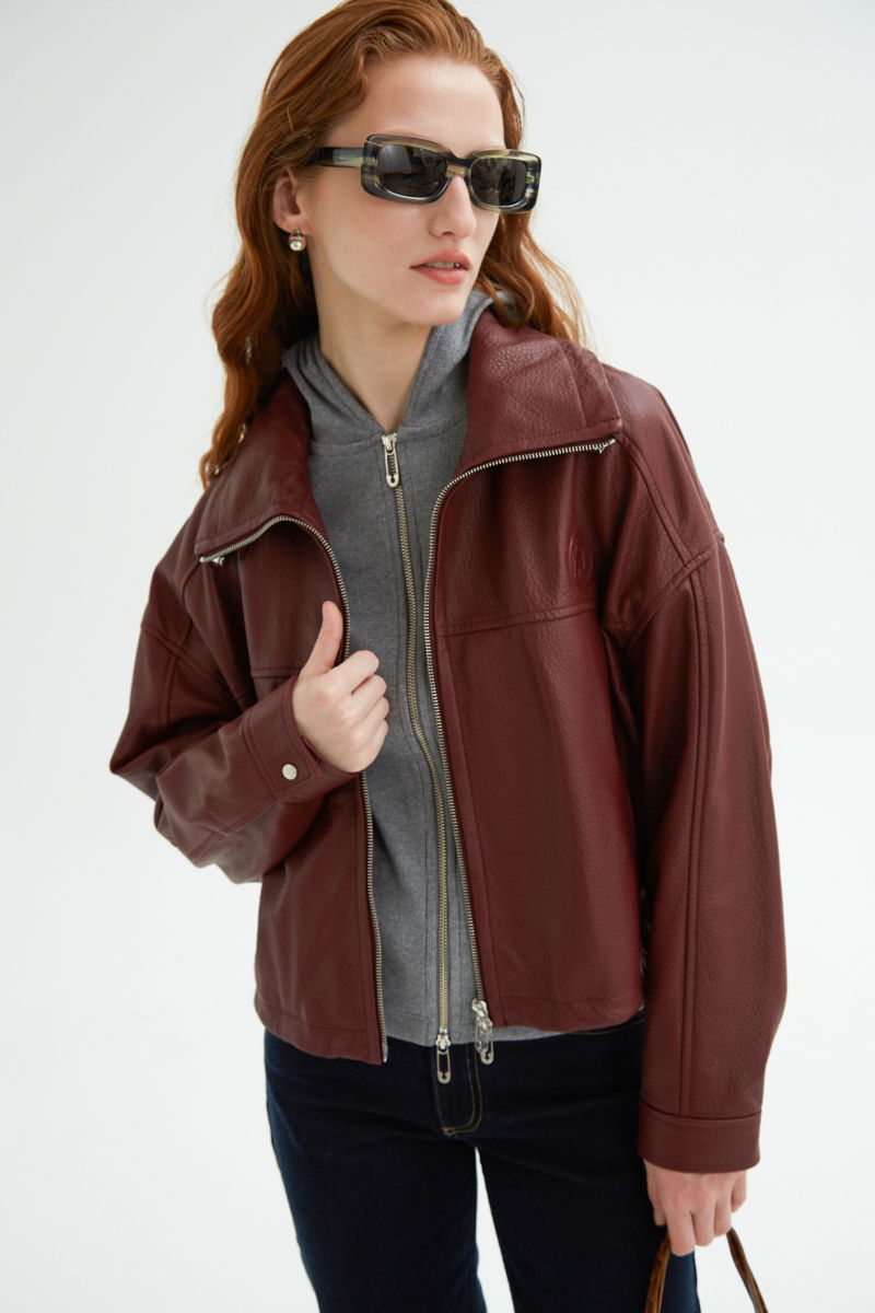 CAMPERA DE CUERO ROBBIE