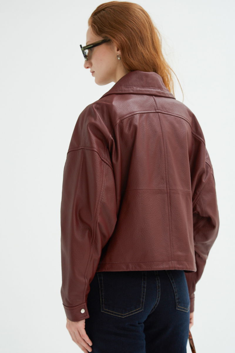 CAMPERA DE CUERO ROBBIE