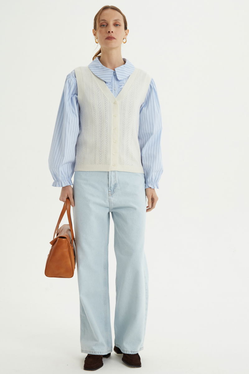 CHALECO TEJIDO BURTON 