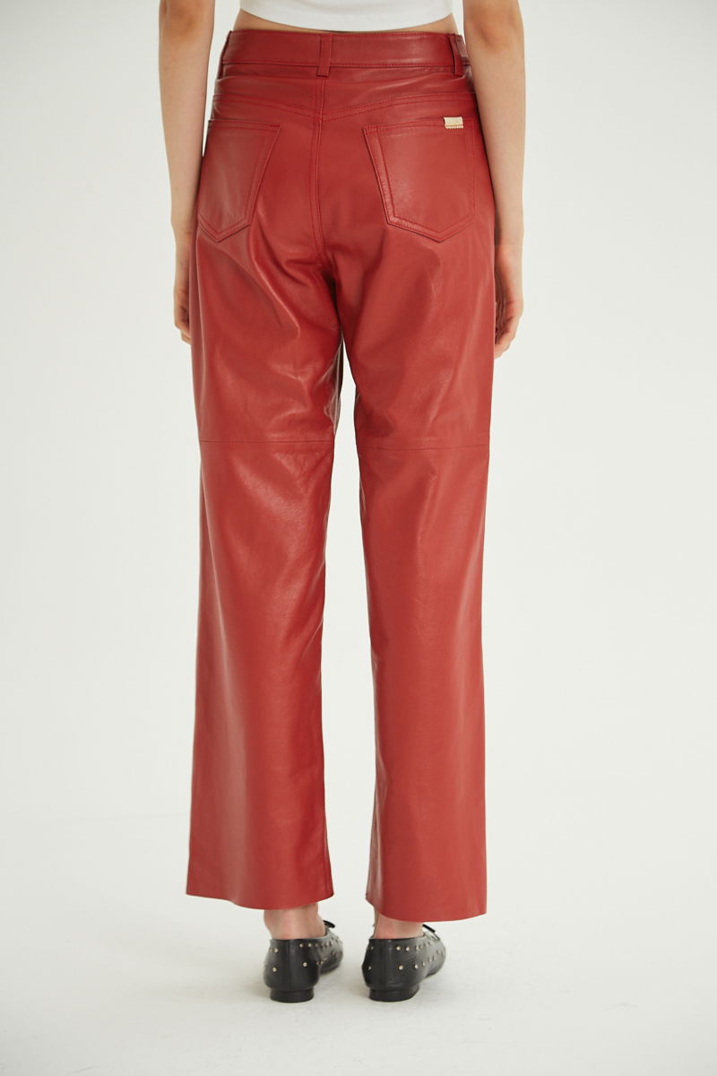 PANTALON DE CUERO LUNA // OVINO ITALIANO