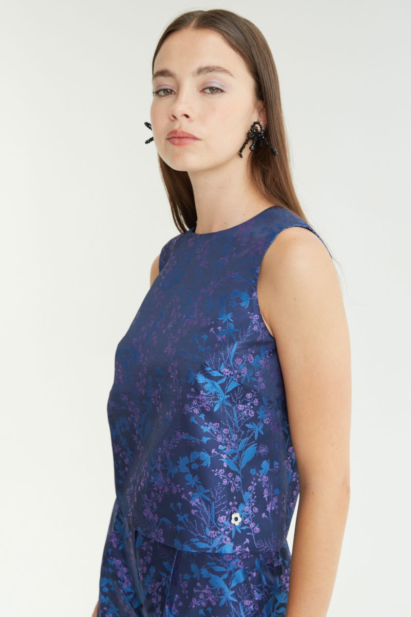 TOP MYSTIC JACQUARD