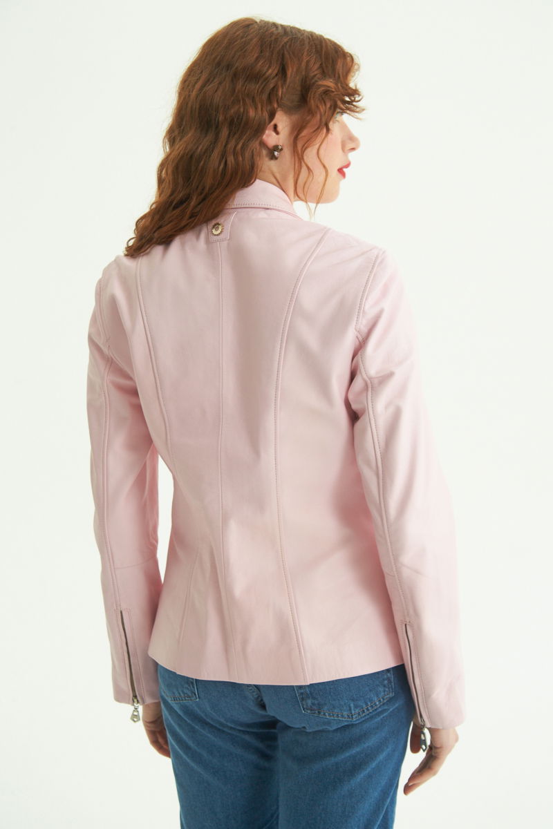 CAMPERA DE CUERO TRINY // OVINO ITALIANO