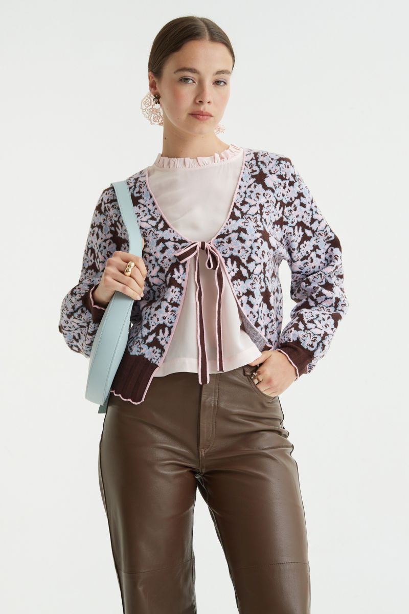 CARDIGAN TEJIDO MIYA 