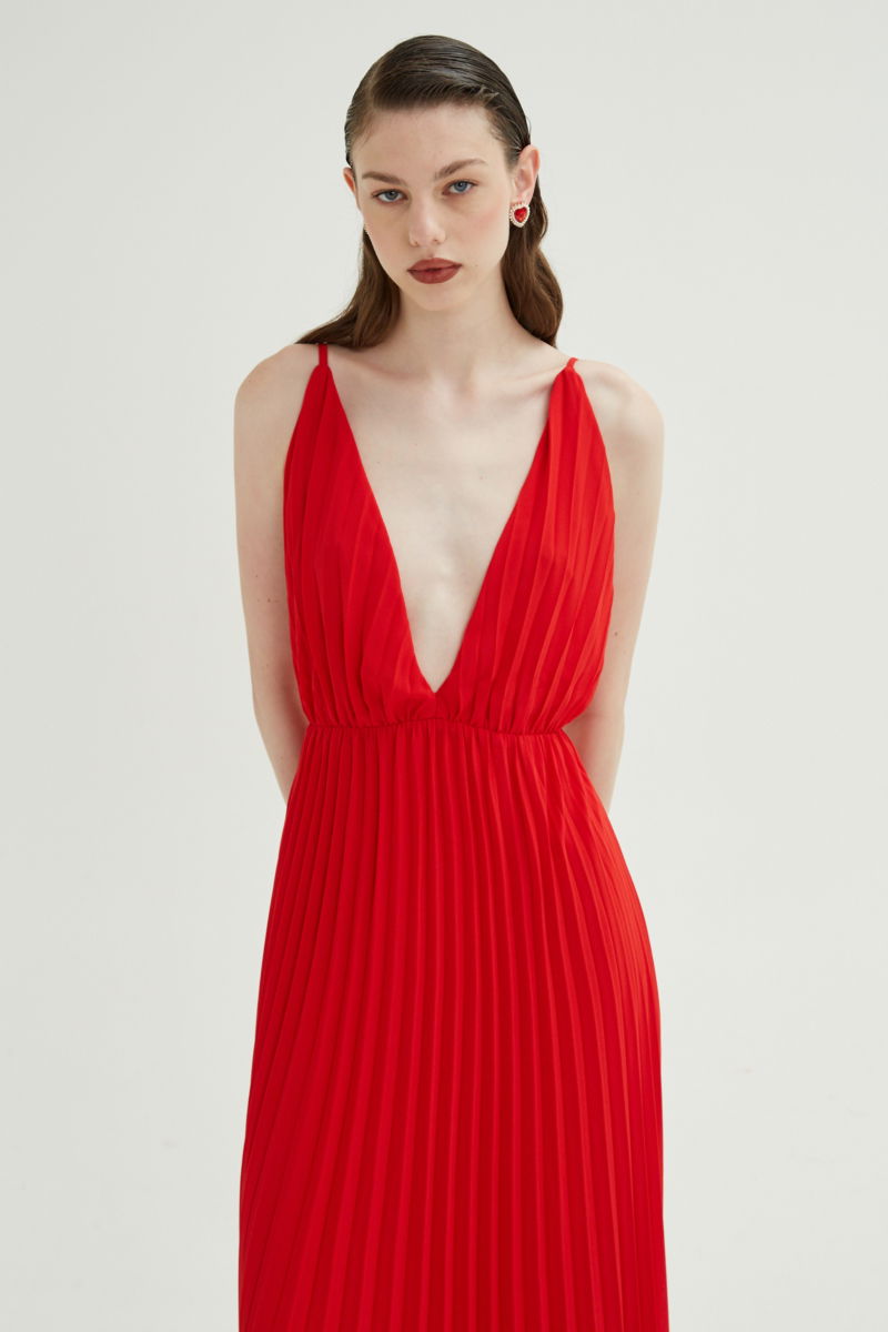 VESTIDO PLISADO ELLA