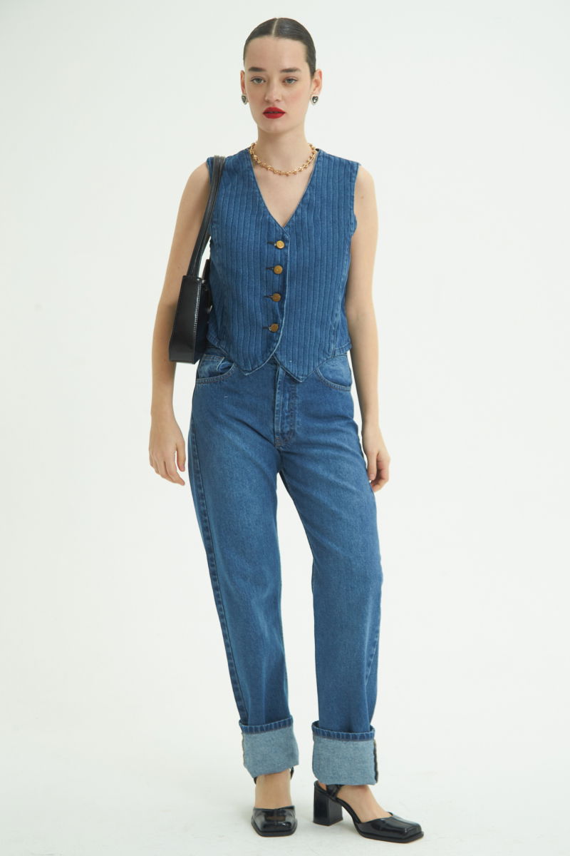 PANTALÓN DE JEAN BELLE MID