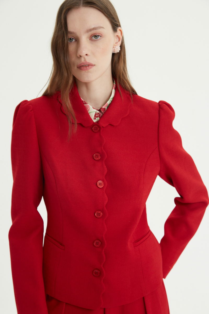  BLAZER SASTRERO SCALLOP 