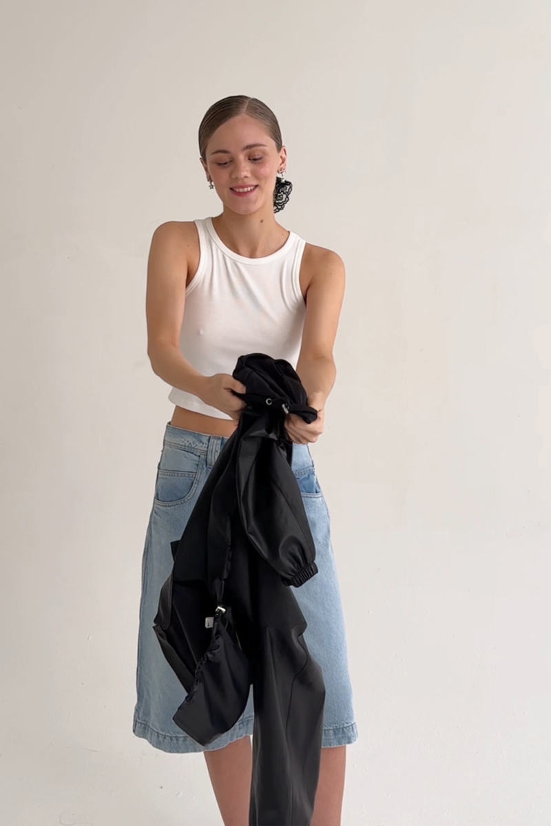 BOMBER DE CUERO JENNA // OVINO