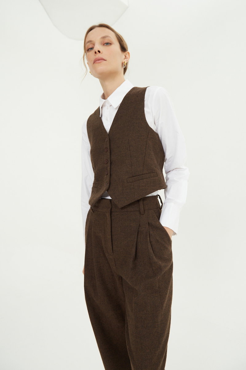 PANTALON DE LANA OLYMPIA SUIT