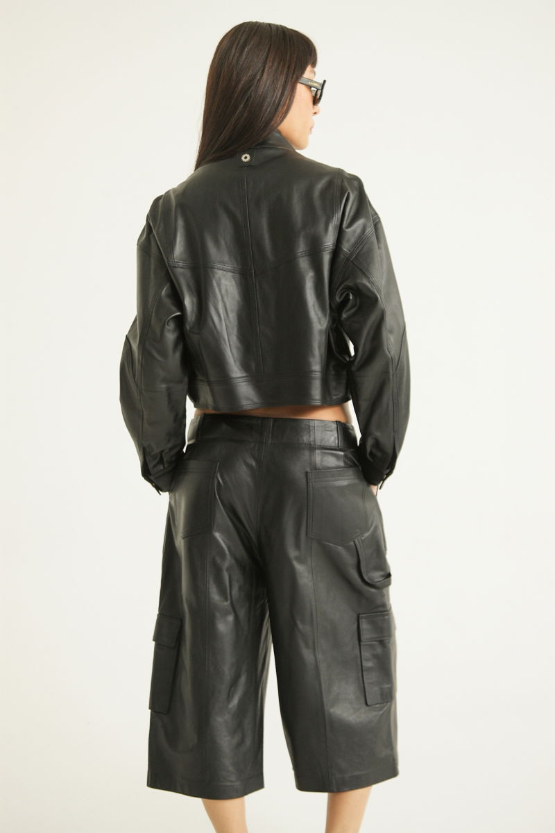 CAMPERA DE CUERO ALEXA // OVINO ITALIANO