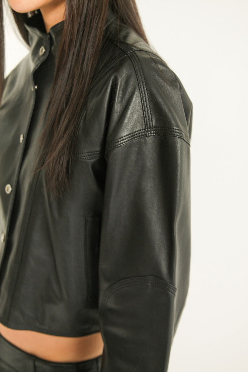 CAMPERA DE CUERO ALEXA // OVINO ITALIANO