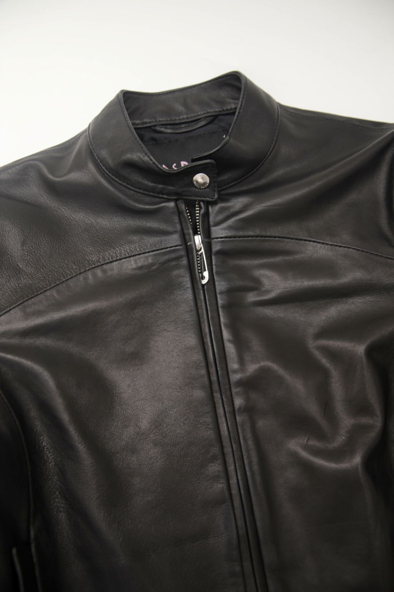 CAMPERA DE CUERO BROWN // OVINO