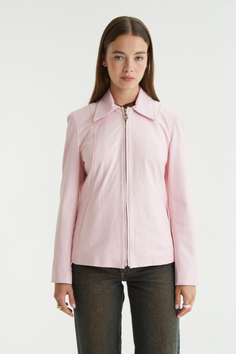 CAMPERA DE CUERO TRINY // OVINO ITALIANO