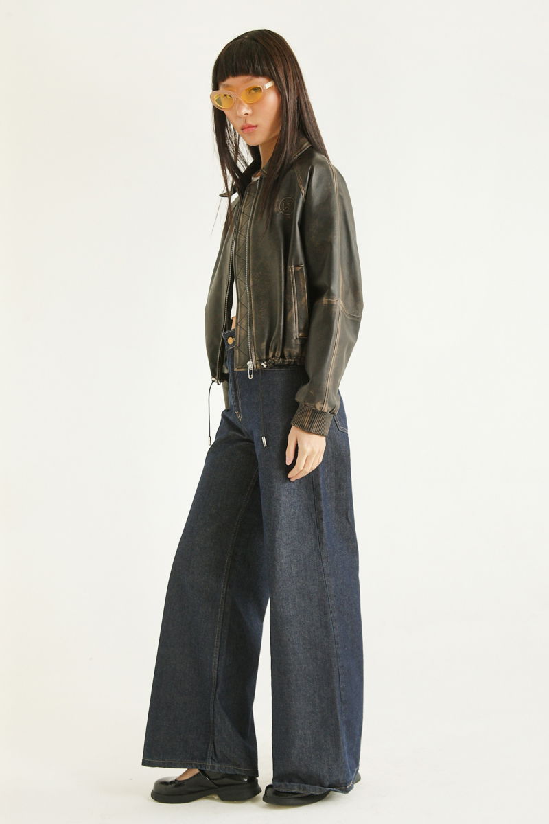 CAMPERA DE CUERO HEDY // OVINO